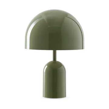 Bell portable LED table lamp 28 cm - Moss (green) - Tom Dixon