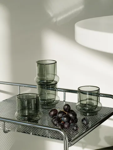 Bump coffee cup 20 cl 2-pack - Grey - Tom Dixon