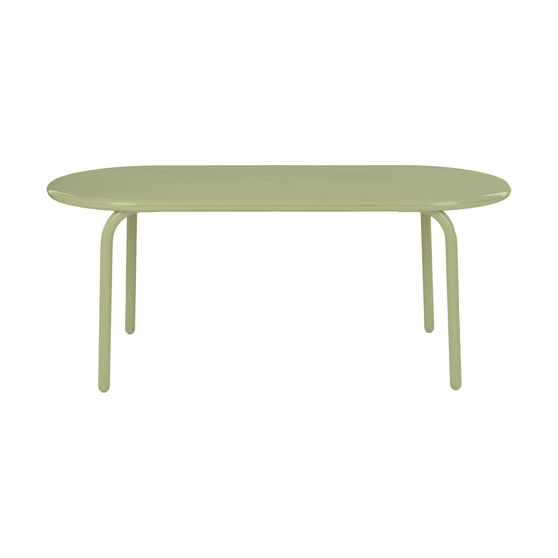 Groove Obround dining table - Moss, 86x186 cm Tom Dixon