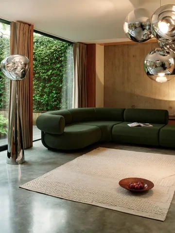 Knotty rug - White 170x240 cm - Tom Dixon