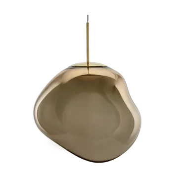 Melt LED pendant light - Bronze, medium 50x50 cm - Tom Dixon