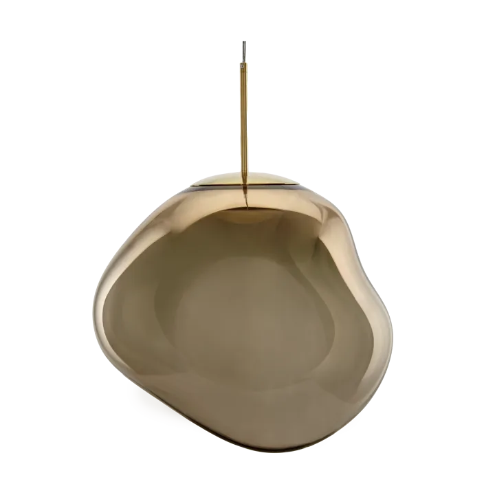 Melt LED pendant light - Bronze, medium 50x50 cm - Tom Dixon
