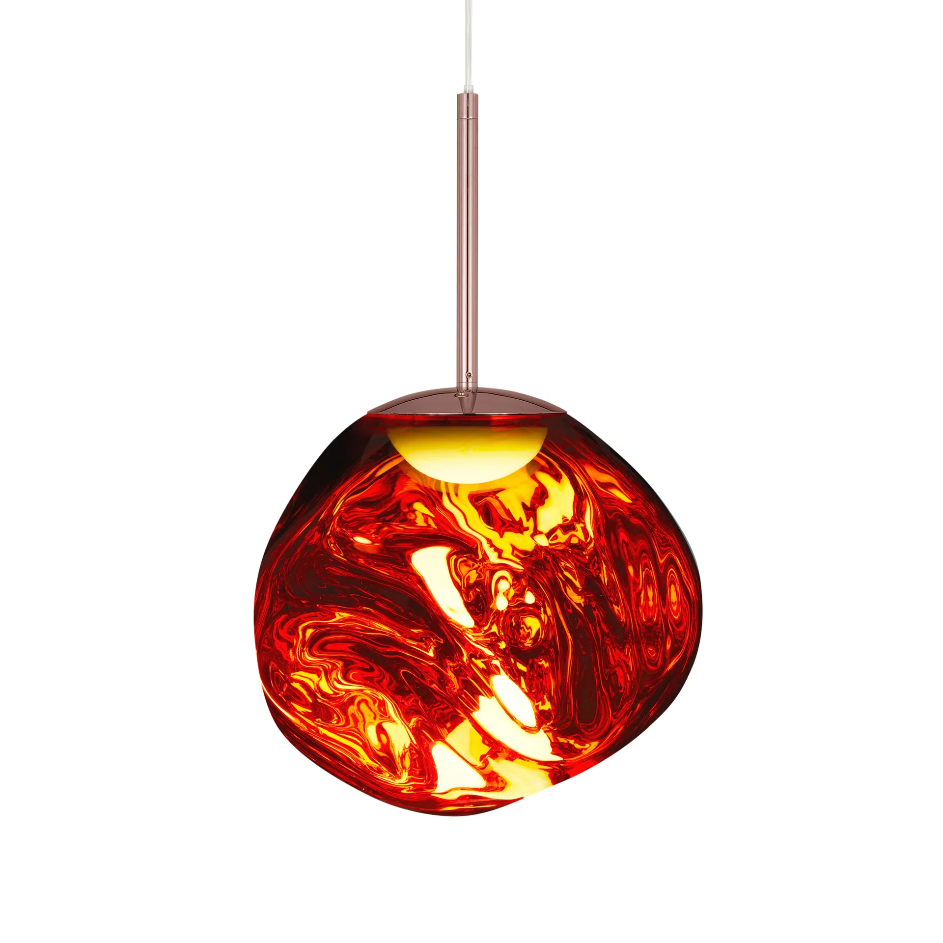 Melt LED pendant light, Copper, mini 27x28 cm Tom Dixon