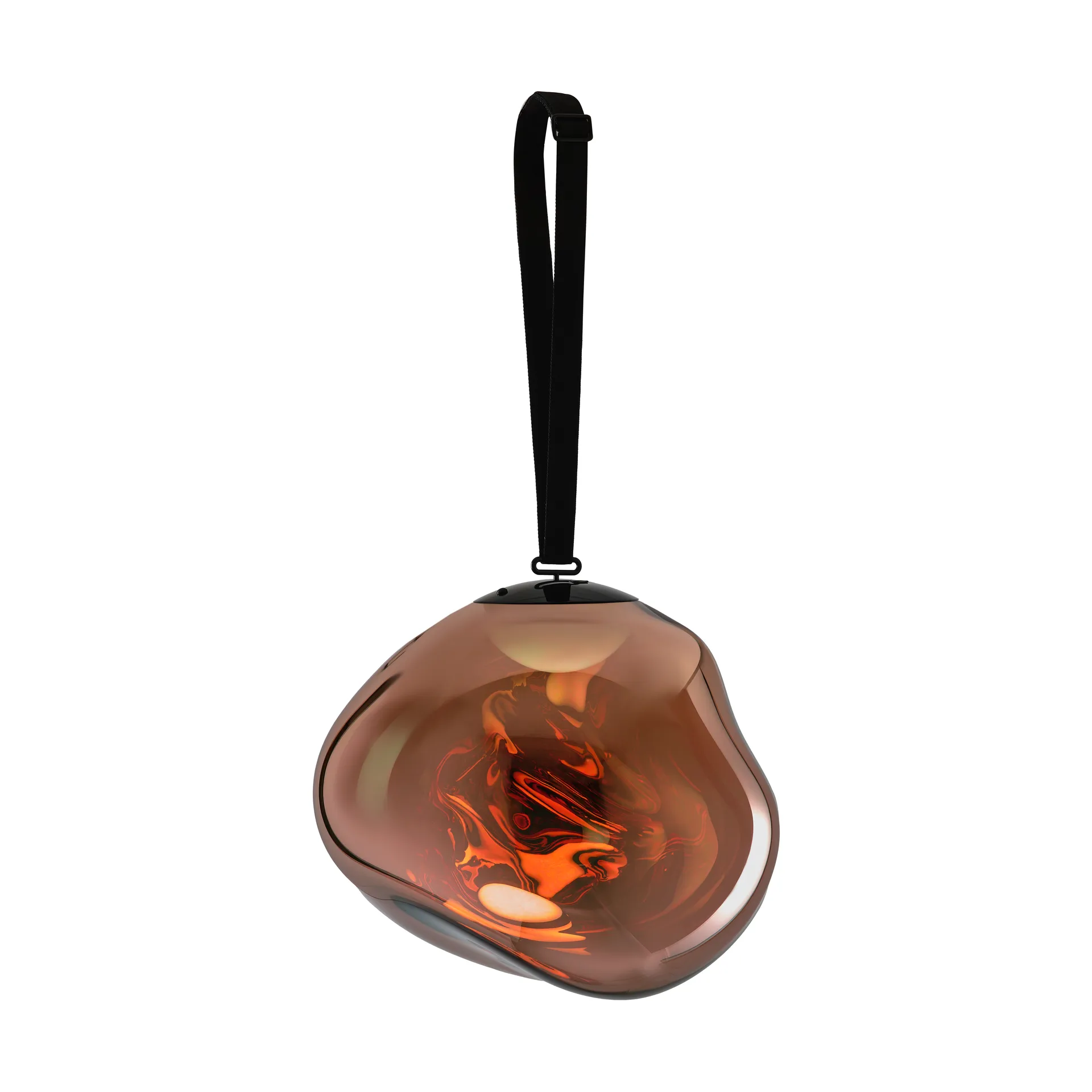Melt Portable LED Large floor lamp, Copper Tom Dixon