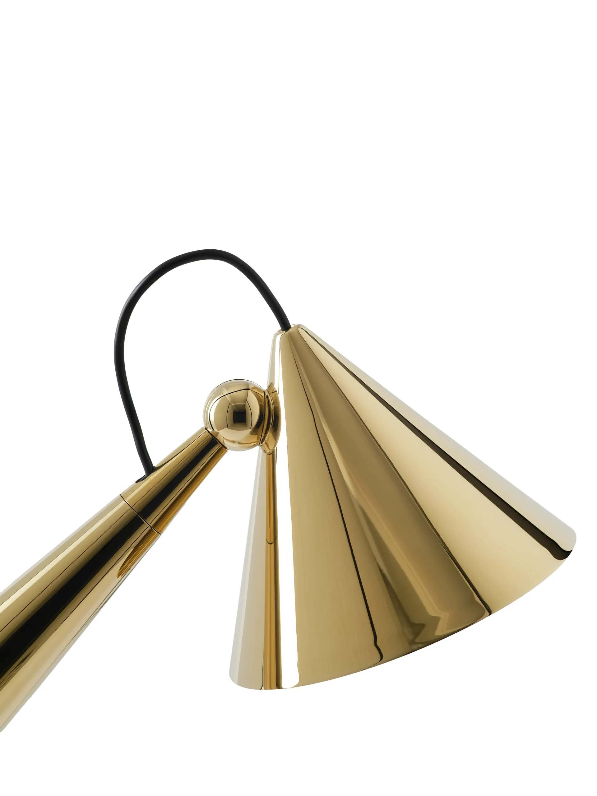 Pose Task LED table lamp, Gold Tom Dixon