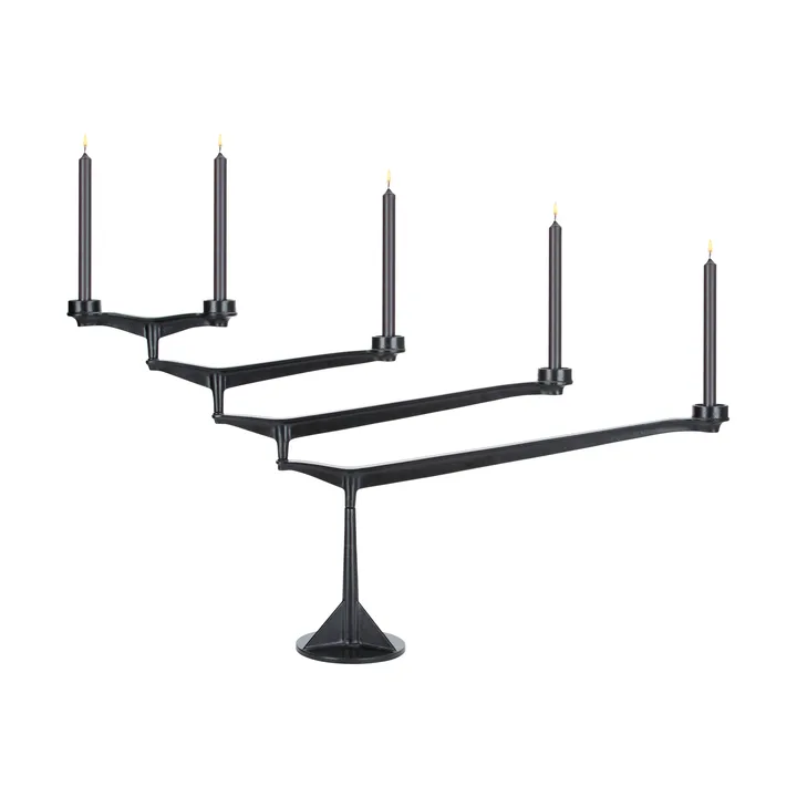 Spin candleholder - Black - Tom Dixon