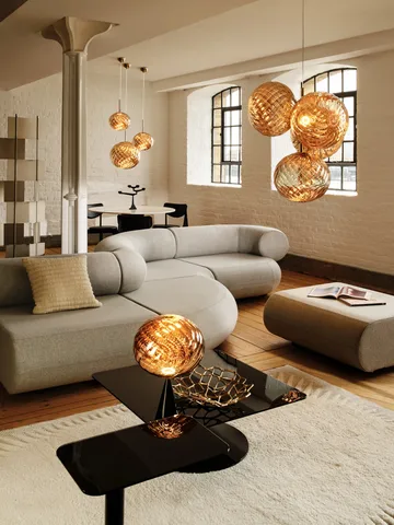 Whirl pendant Ø45 cm - Gold - Tom Dixon