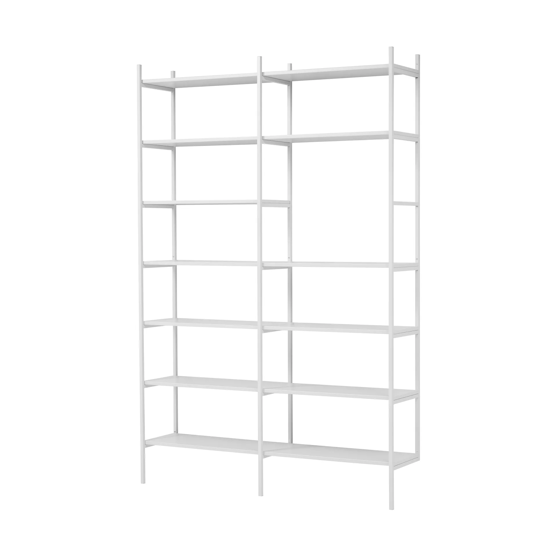 Portal bookcase, White, 158 cm TÔNN furniture