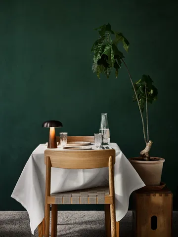 Betty TK1 Chair - Oak, natural braided linen band seat - &Tradition
