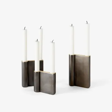 Collect candle holder SC39 - bronzed brass - &Tradition