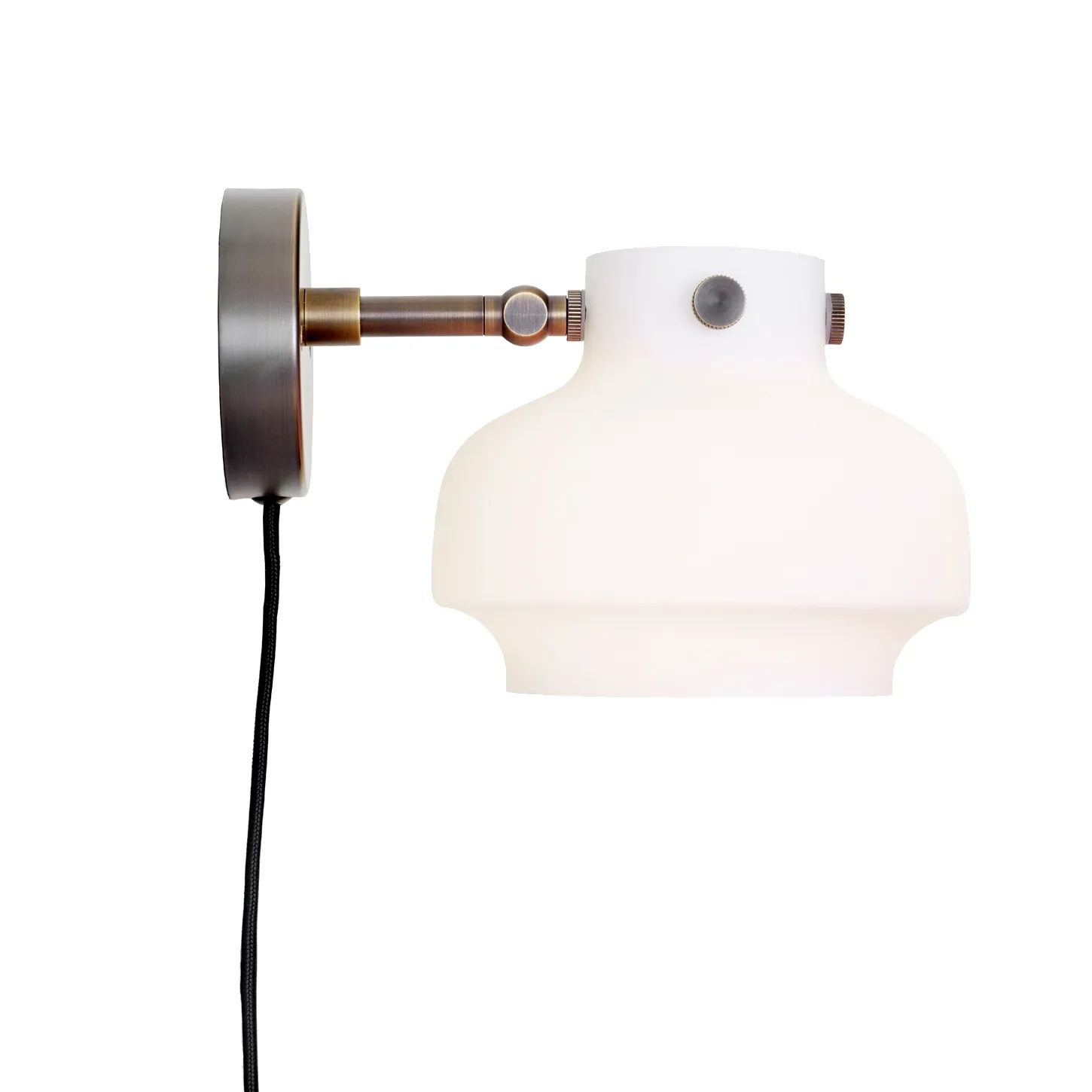 Copenhagen wall lamp SC54, bronzed brass &Tradition