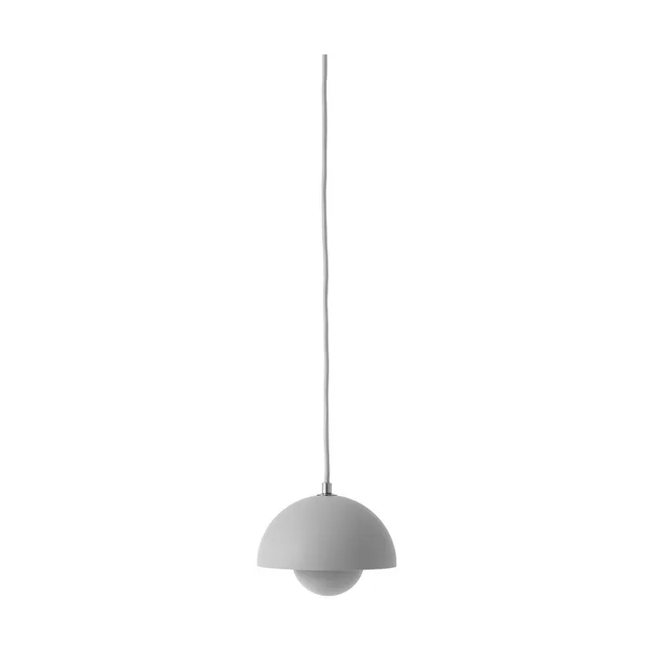 Flowerpot VP10 pendant lamp - Matte light grey - &Tradition