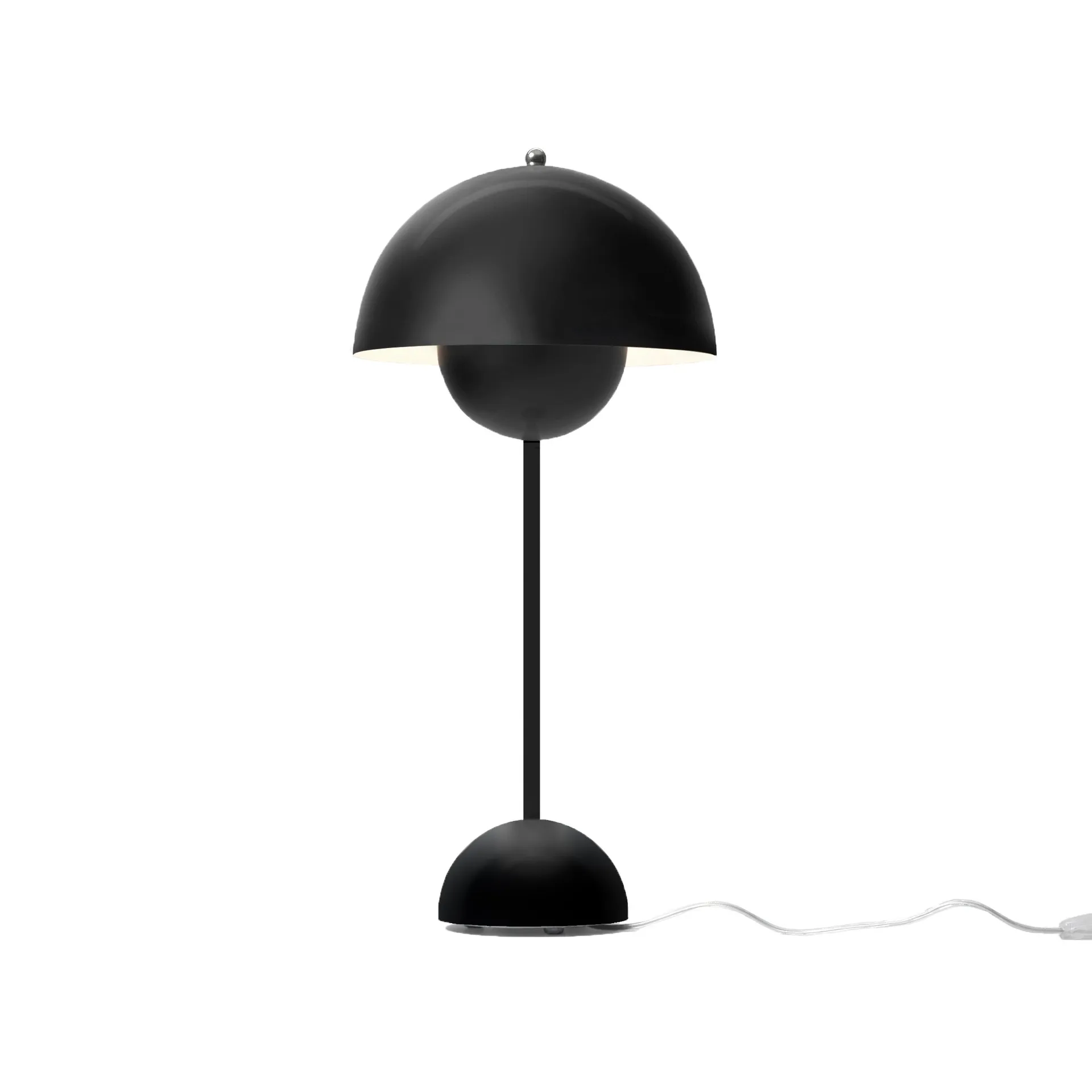 FlowerPot VP3 table lamp, matte black &Tradition