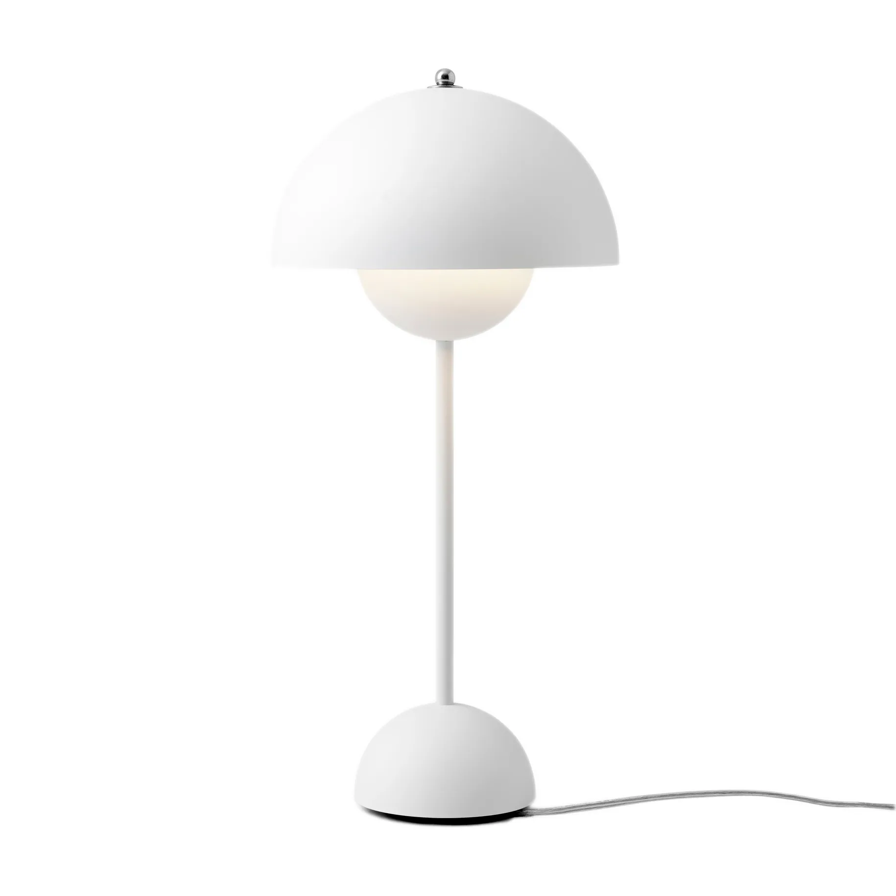 FlowerPot VP3 table lamp, matte white &Tradition