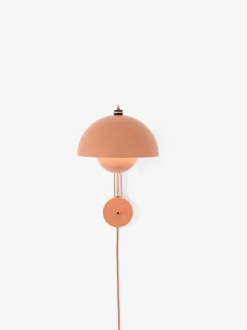 Flowerpot VP8 wall lamp - Beige red - &Tradition