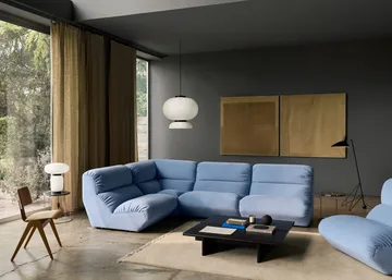 Hi Lo modular sofa configuration G Gentle 0733 - &Tradition