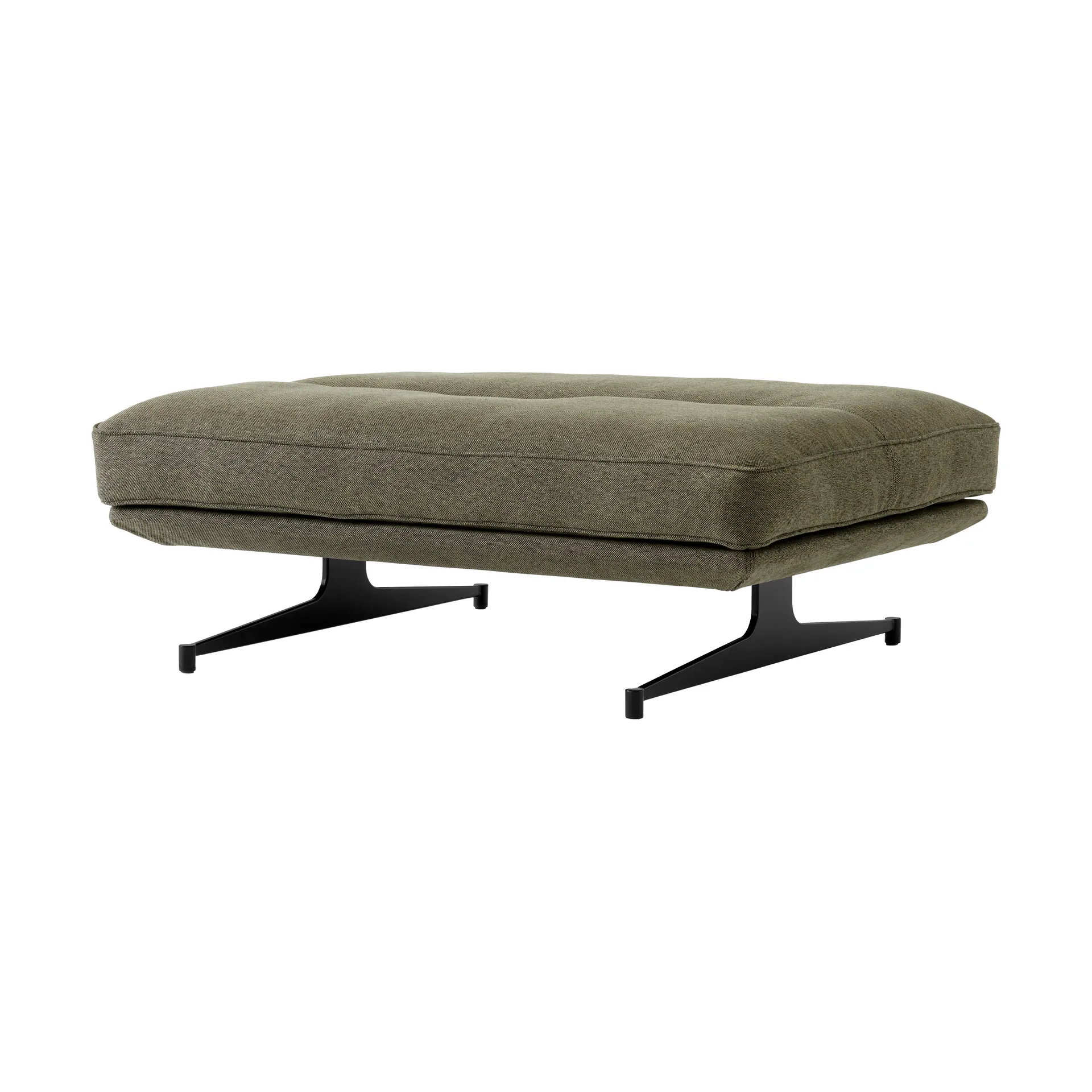 Inland AV32 pouf 78x113 cm, Clay 0014-warm black &Tradition