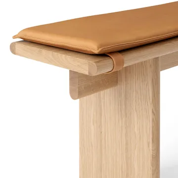Ita OS6 seat cushion for bench 230 cm - Noble leather congnac - &Tradition
