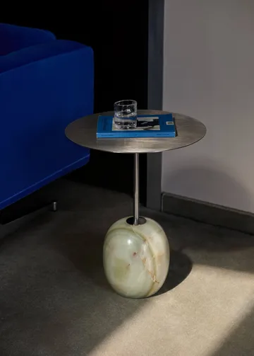 Lato LN9 side table - Deep green-verde grigio, 40x50x45 cm - &Tradition