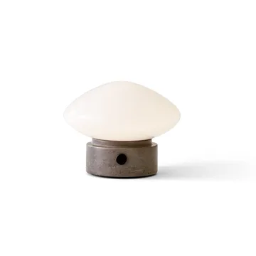 Mist AP21 portable lamp 12 cm - Grigio Caldo-opal glass - &Tradition
