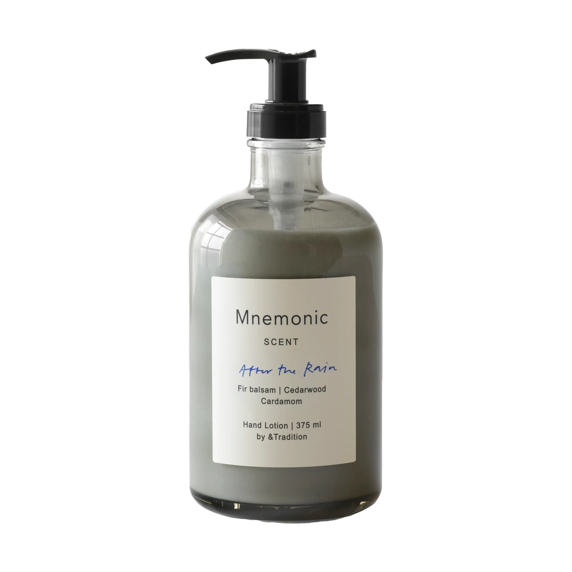 Mnemonic MNC2 hand lotion 375 ml, After the rain &Tradition