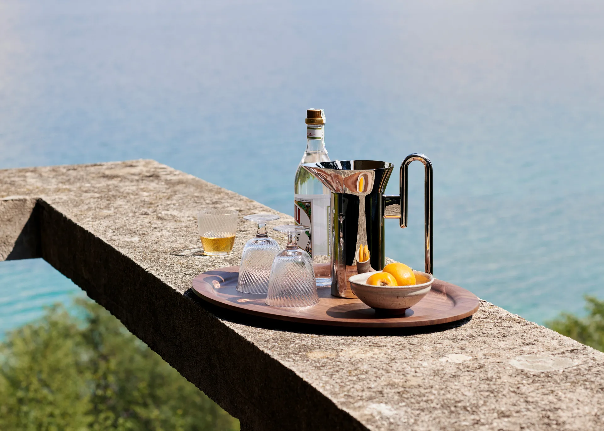 Momento JH38 pot 1 liter, Polished Steel &Tradition