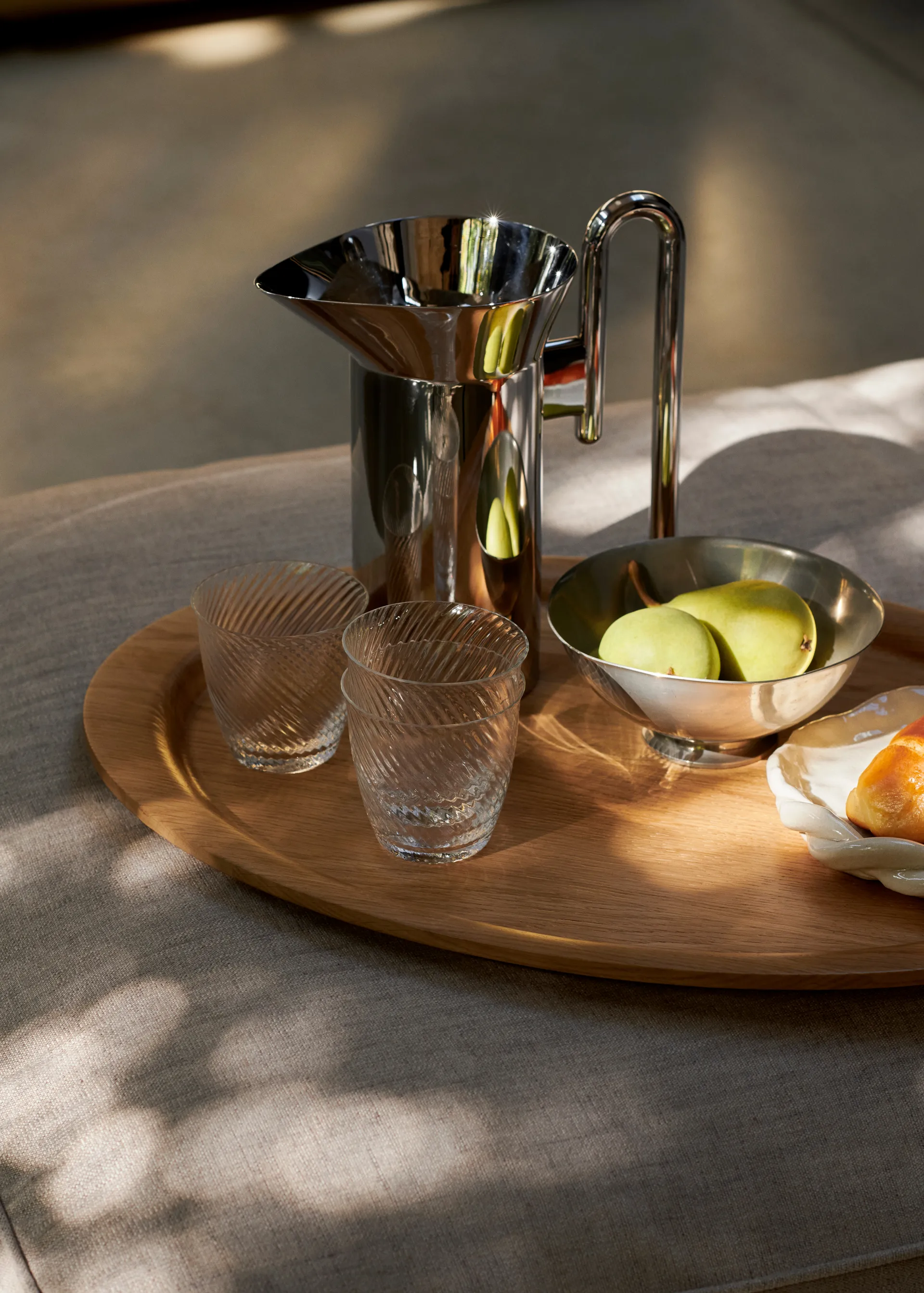Momento JH38 pot 1 liter, Polished Steel &Tradition