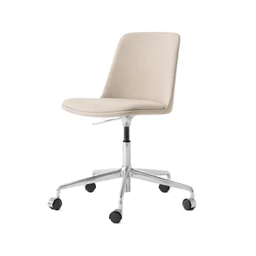 Rely HW31 office chair - Hallingdal 200-aluminium base - &Tradition