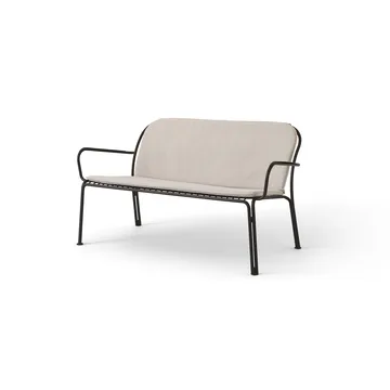 Thorvald SC110 lounge sofa - Warm black, 143 cm - &Tradition