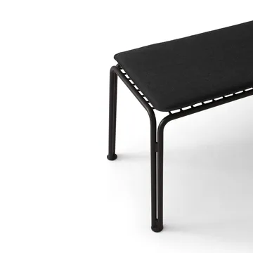 Thorvald SC112 bench - Warm black, 125 cm - &Tradition
