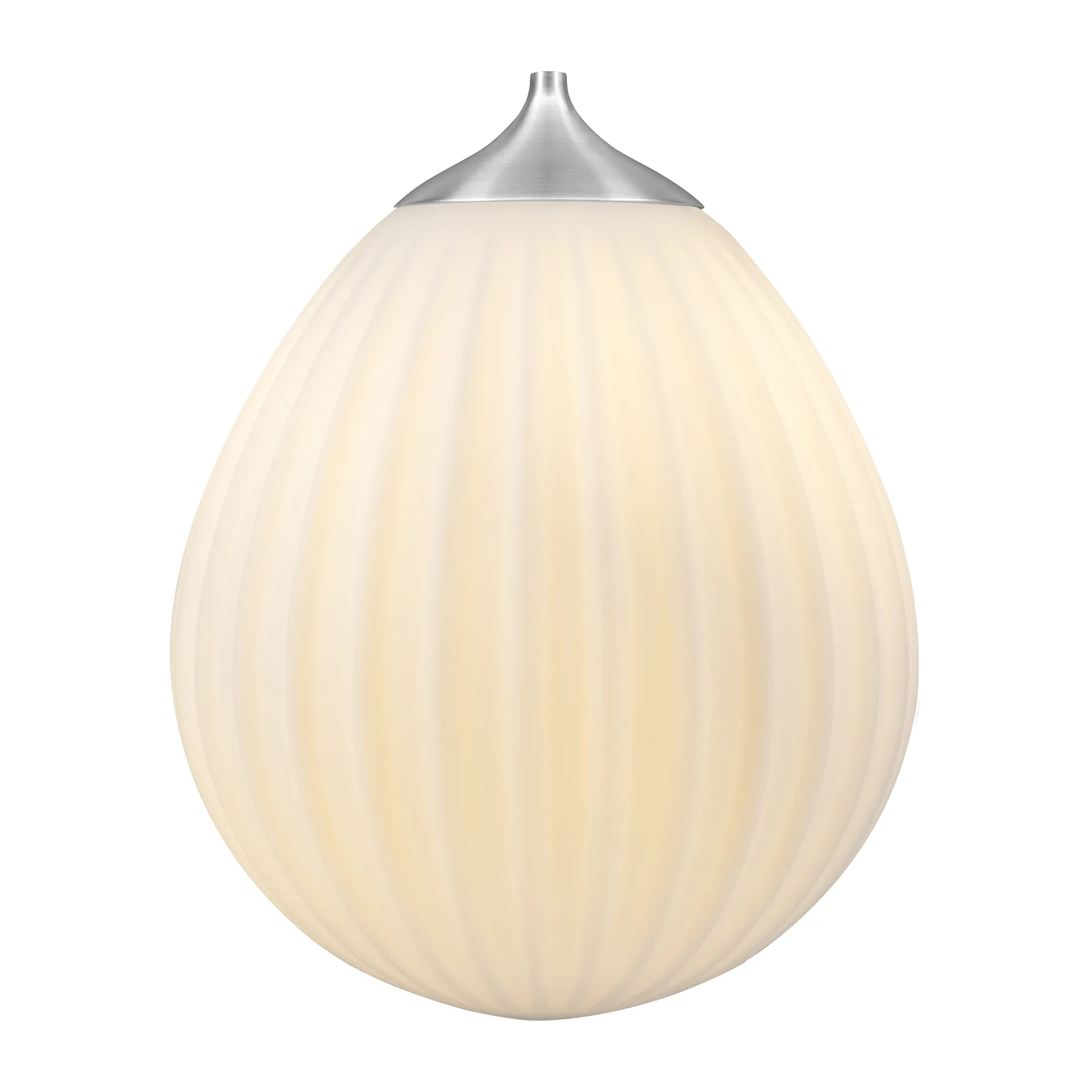 Around The World lamp shade pendant lamp white, Brushed steel Umage