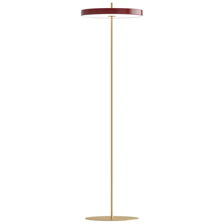 Asteria floor lamp - ruby red - Umage