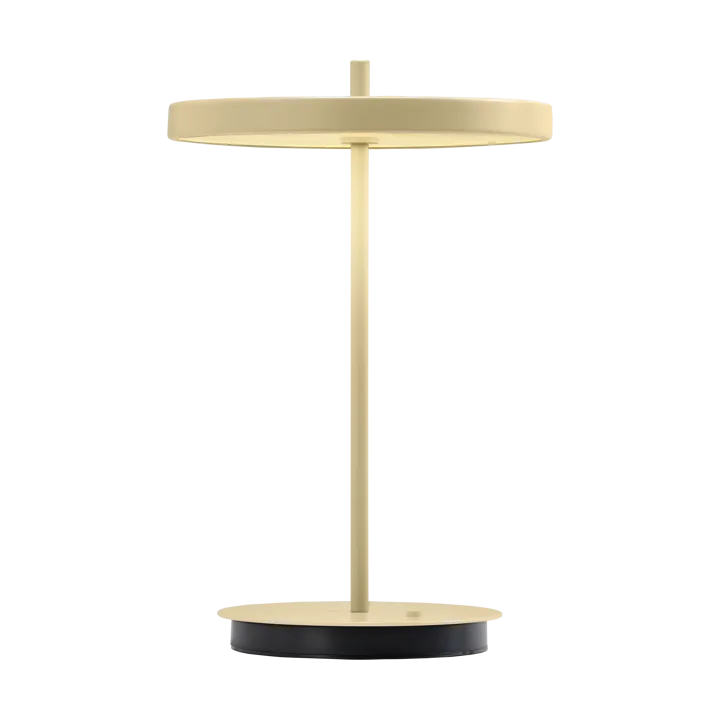 Asteria Move portable table lamp - Monochrome-butter yellow - Umage