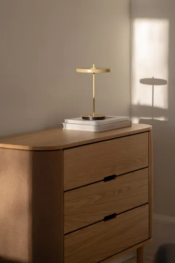 Asteria Move portable table lamp - Monochrome-butter yellow - Umage