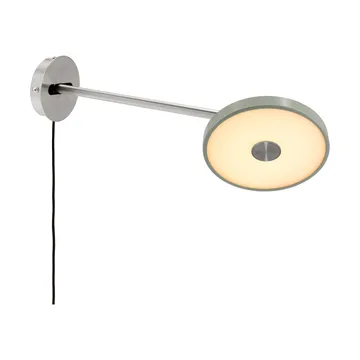 Asteria Wall wall lamp - Long, Nuance olive-chrome - Umage