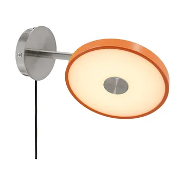 Asteria Wall wall lamp - Short, Nuance orange-chrome - Umage