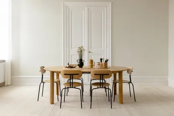 Curious chair - Oak-black legs - Umage