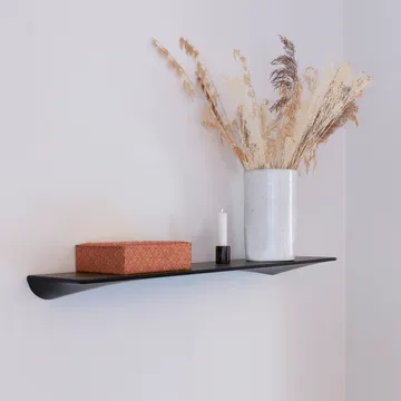 Flow shelf 98 cm - dark ash - Umage