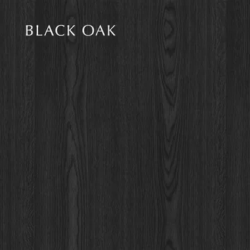 Heart'n'Soul console table 110 cm - Black oak - Umage