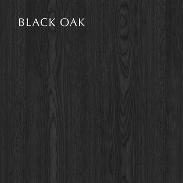 My Spot side table - Black oak-brass - Umage