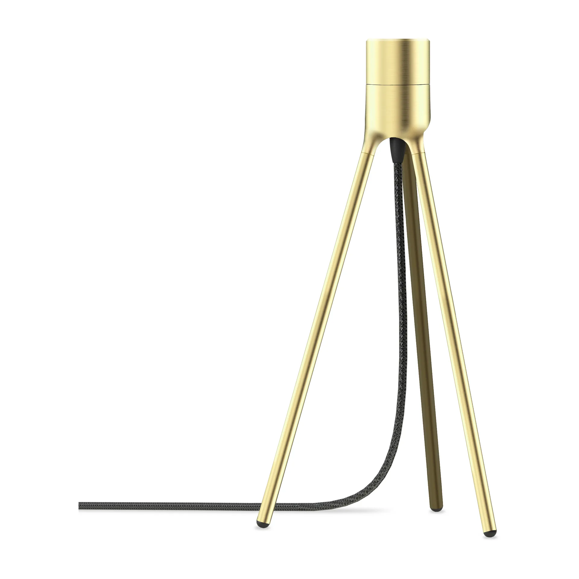 Tripod lamp stand table, Brushed brass Umage