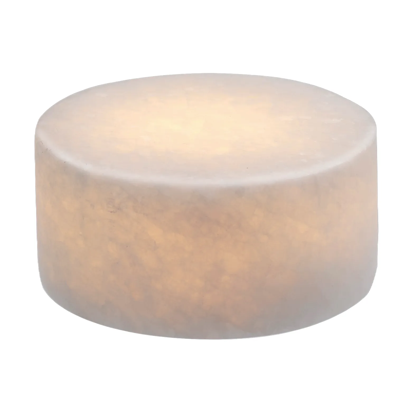 Marble table candle, White silk matte, Ø8x4 cm Unison Marble table candle, White silk matte, Ø8x4 cm Unison