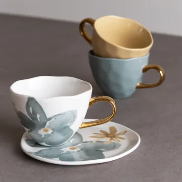 Good Morning cappuccino mug 30 cl - Slate - URBAN NATURE CULTURE