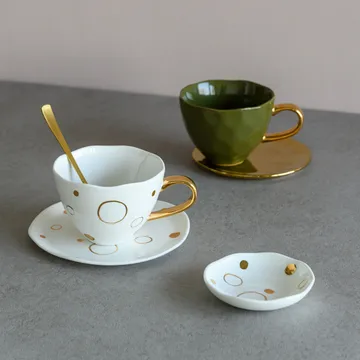 Good Morning cup gold Special Edition - circle gold - URBAN NATURE CULTURE