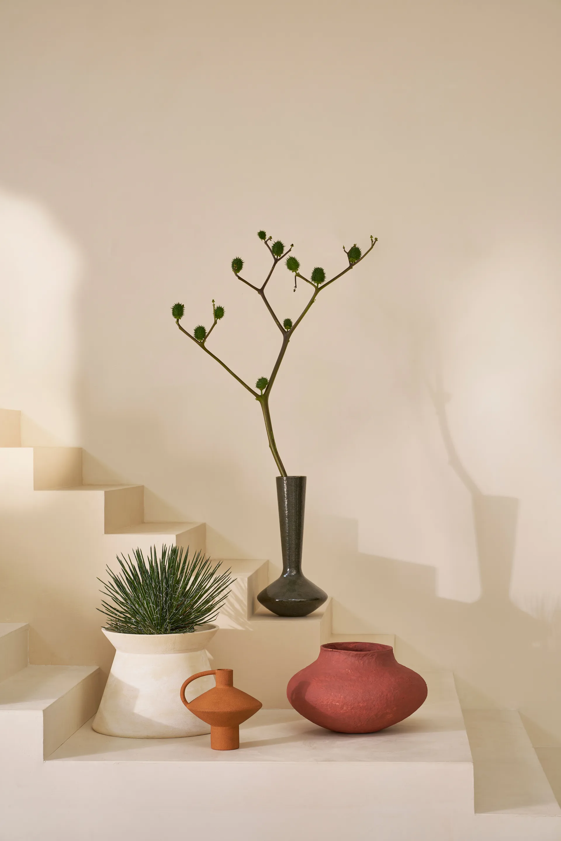 Kulma pot Ø45 cm, White URBAN NATURE CULTURE