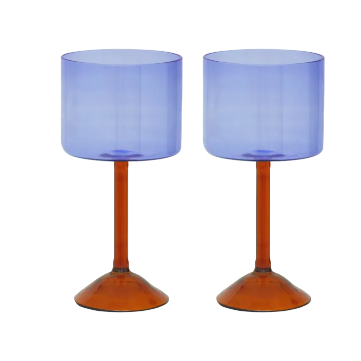 Urban Nature Culture gift set gin-tonic glasses 2-pack - Blue - URBAN NATURE CULTURE