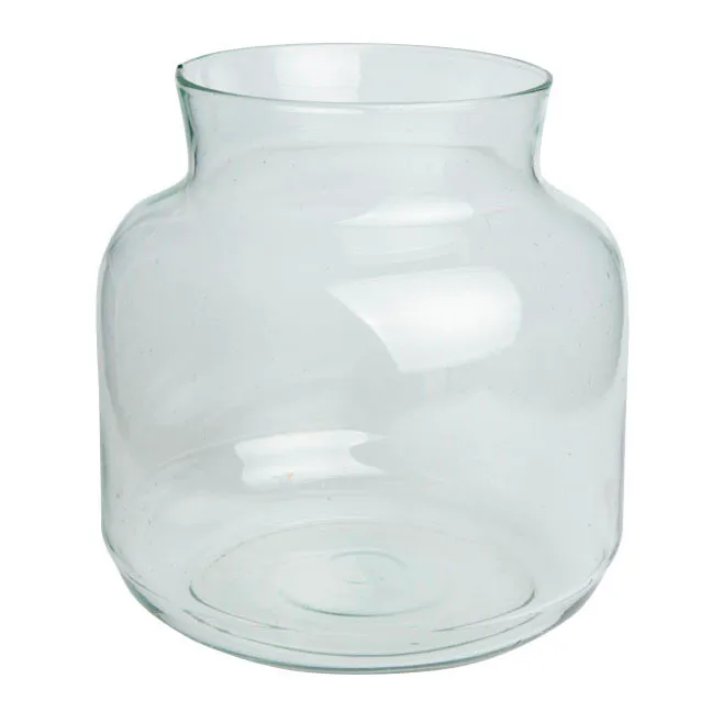 Vase recycled glass 23 cm, Clear URBAN NATURE CULTURE