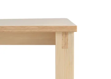 016 Maasto Table - Matte oil-waxed pine, 200x90x75 cm - Vaarnii