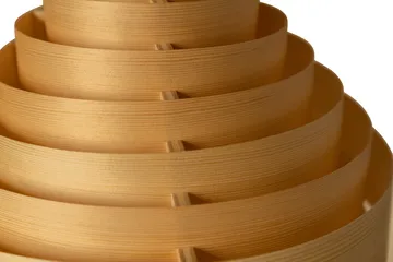 1001 Hans Pendant pendant - Matte oiled-wax pine, Ø38 cm - Vaarnii