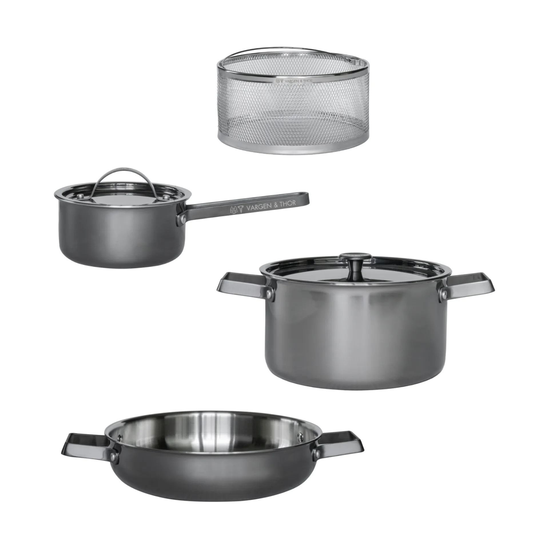 Blacksteel PRO set, 4 pieces Vargen & Thor